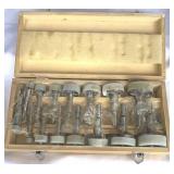 NIB 16pc Forstener Bit Set