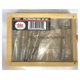 NIB 7pc Titanium Forstner Bit Set