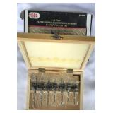 NIB 22pc Tapered Countersink Drill Bits