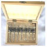 NIB 22pc Tapered Countersink Drill Bits