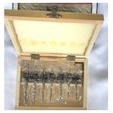 NIB 22pc Tapered Countersink Drill Bits