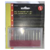 NIB 8pc Diamond Bit Set