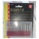 NIB 8pc Diamond Bit Set
