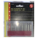 NIB 8pc Diamond Bit Set