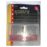 NIB 6pc Diamond Bit Set