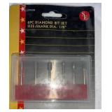 NIB 6pc Diamond Bit Set