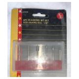 NIB 6pc Diamond Bit Set