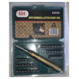 38pc Number & Letter Stamps