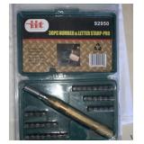 38pc Number & Letter Stamps