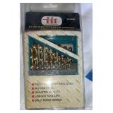 21pc Titanium Coated Drill Bits