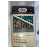 21pc Titanium Coated Drill Bits