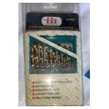 21pc Titanium Coated Drill Bits
