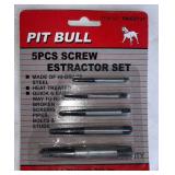 5pc Screw Extractor Set