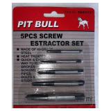 5pc Screw Extractor Set