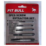 5pc Screw Extractor Set