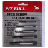 5pc Screw Extractor Set