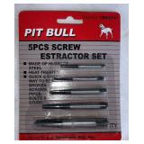 5pc Screw Extractor Set