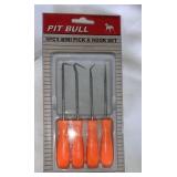 4pc Mini Hook & Pick Set
