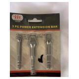 3pc Power Extension Bar