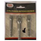 3pc Power Extension Bar