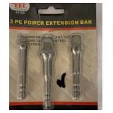 3pc Power Extension Bar
