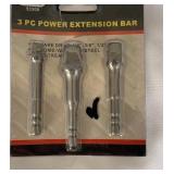 3pc Power Extension Bar