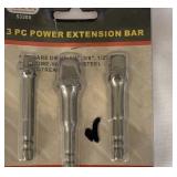 3pc Power Extension Bar
