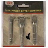 3pc Power Extension Bar