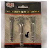 3pc Power Extension Bar