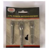 3pc Power Extension Bar
