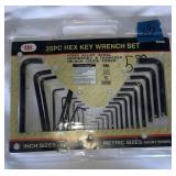 25pc Hex Wrench Set