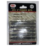 5pc 3" Power bits