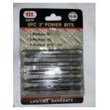 5pc 3" Power bits