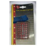 33pc Security Bit Set