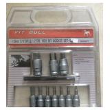 12pc 3/8" & 1/2" Drive Hex Socket Set