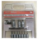 12pc 3/8" & 1/2" Drive Hex Socket Set