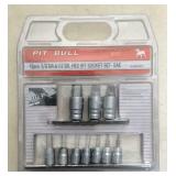 12pc 3/8" & 1/2" Drive Hex Bit Set