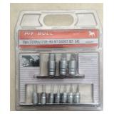 12pc 3/8" & 1/2" Drive Hex Bit Set