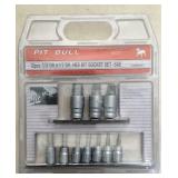 12pc 3/8" & 1/2" Drive Hex Bit Set