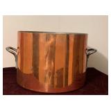 Large Copper Stock Pot.