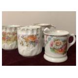 Four Shaving Mugs