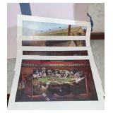 Prints of Dogs Playing Poker