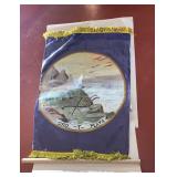 Antique Montana Flag