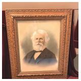 Bust Print of Dr. Young