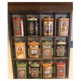 Wood Spice Rack