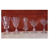 Tiffin Crystal Glasses