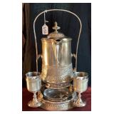 Antique Silver Coffee Server