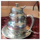 Antique Silver Syrup Pitcher