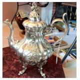 Antique Silver Coffee Server
