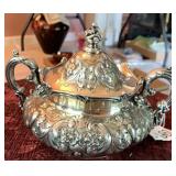 Antique Silver Sugar Bowl